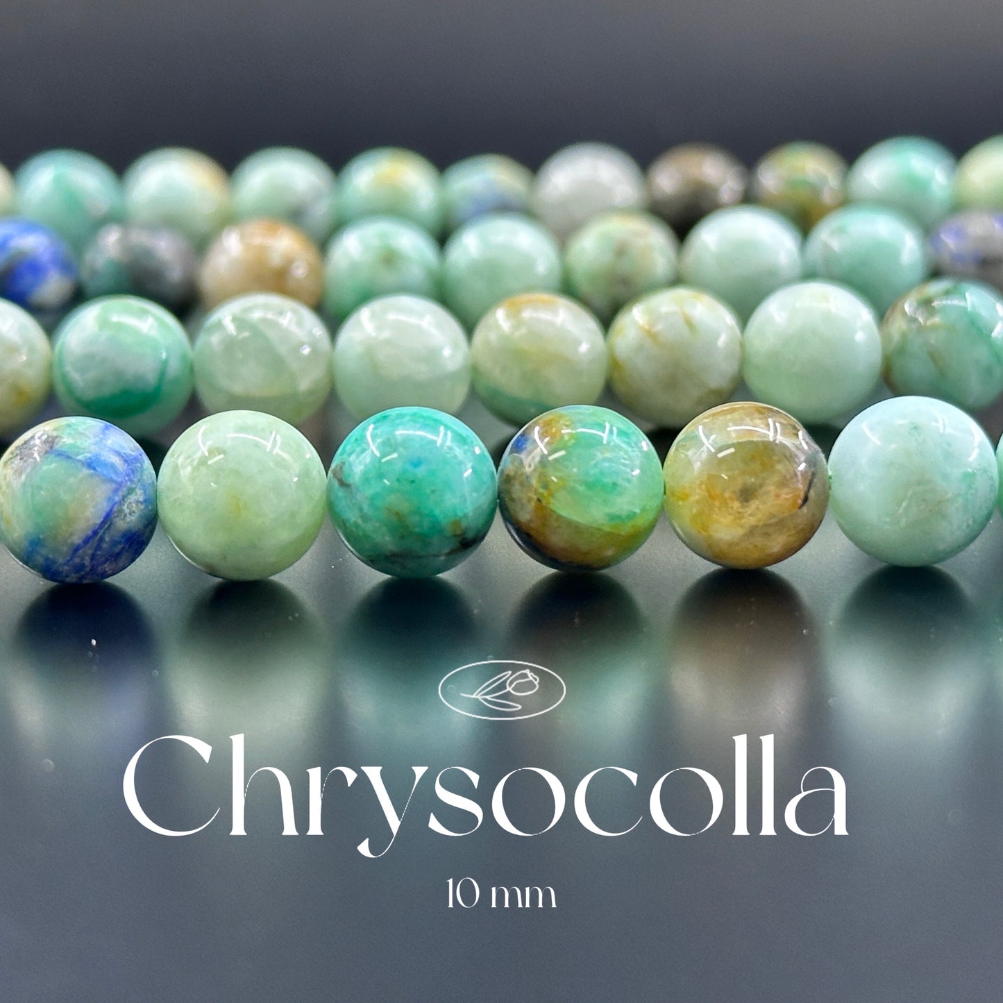 KEVI-DIY-【10 MM】Natural Crystal Beads (1 Strand about 36-40PCS)Semi-finished Crystal Beads