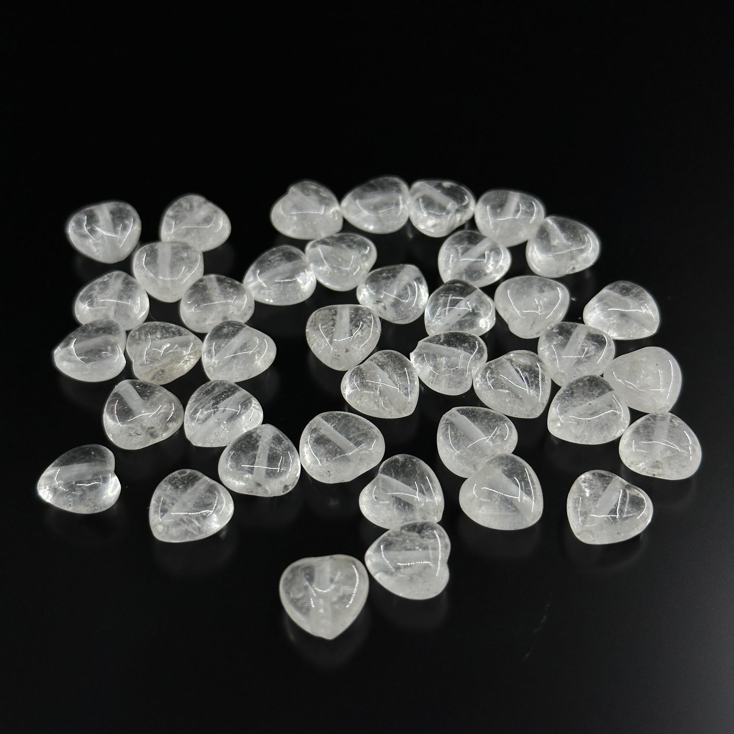 KEVI-DIY-【10 MM】Natural Crystal Beads (1 Strand about 36-40PCS)Semi-finished Crystal Beads