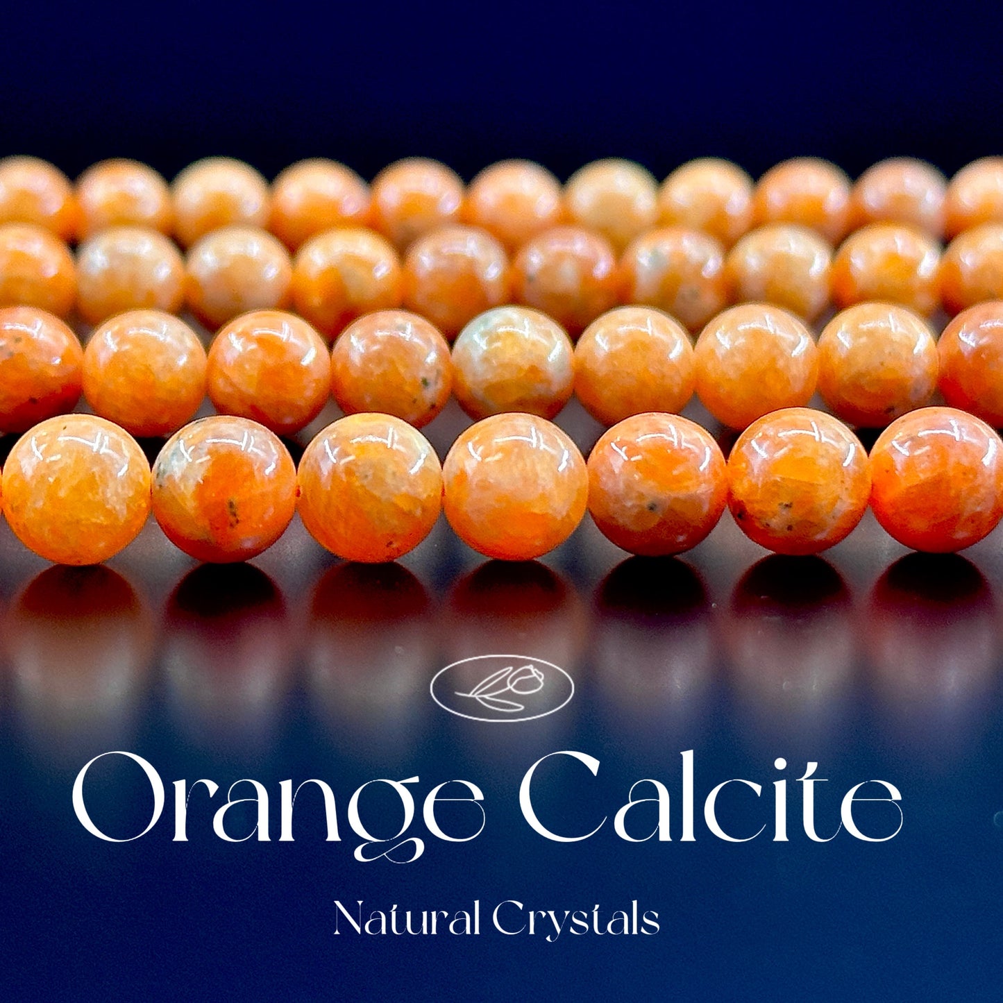 KEVI-DIY SVIP 【8 mm】High Quality Natural Crystal Beads (1 Strand about 47 PCS Enough to make two bracelets)