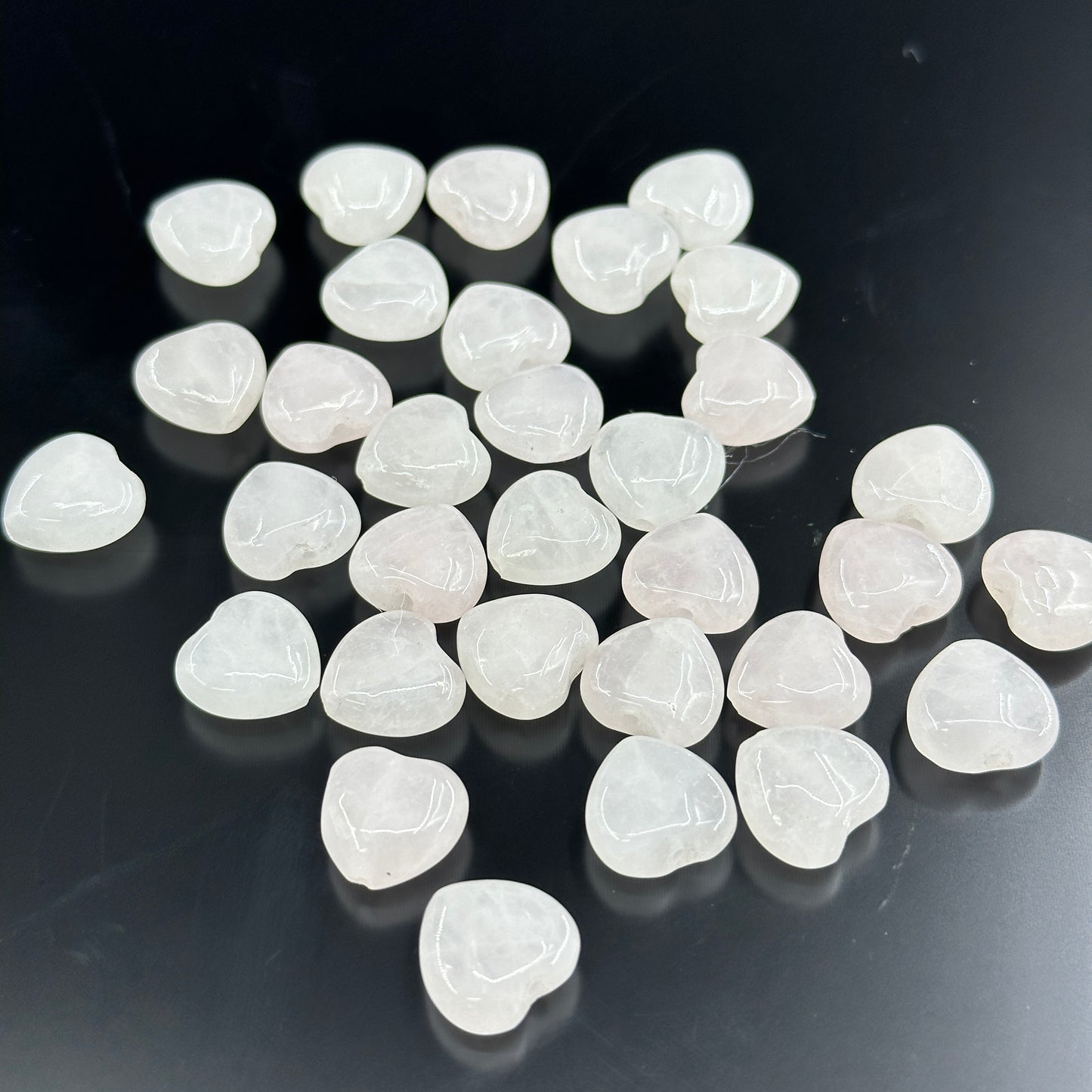 KEVI-DIY-【10 MM】Natural Crystal Beads (1 Strand about 36-40PCS)Semi-finished Crystal Beads