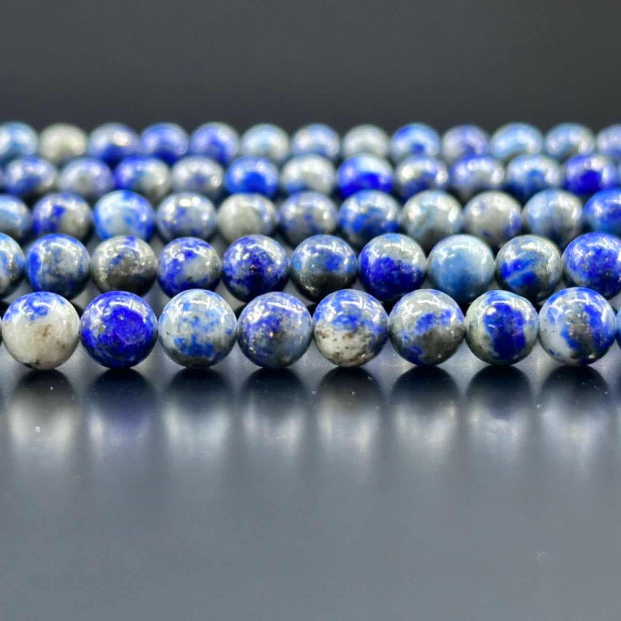 KEVI-DIY-【10 MM】Natural Crystal Beads (1 Strand about 36-40PCS)Semi-finished Crystal Beads