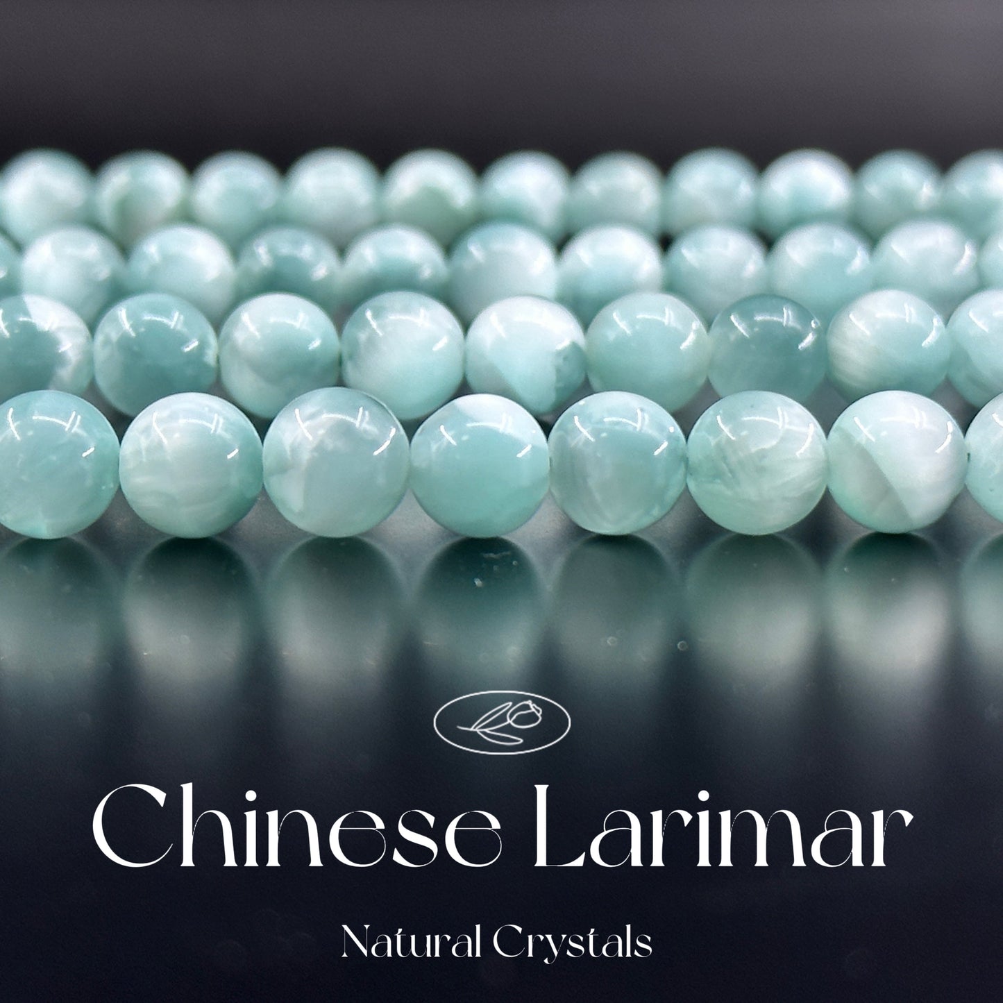 KEVI-DIY SVIP 【8 mm】High Quality Natural Crystal Beads (1 Strand about 47 PCS Enough to make two bracelets)
