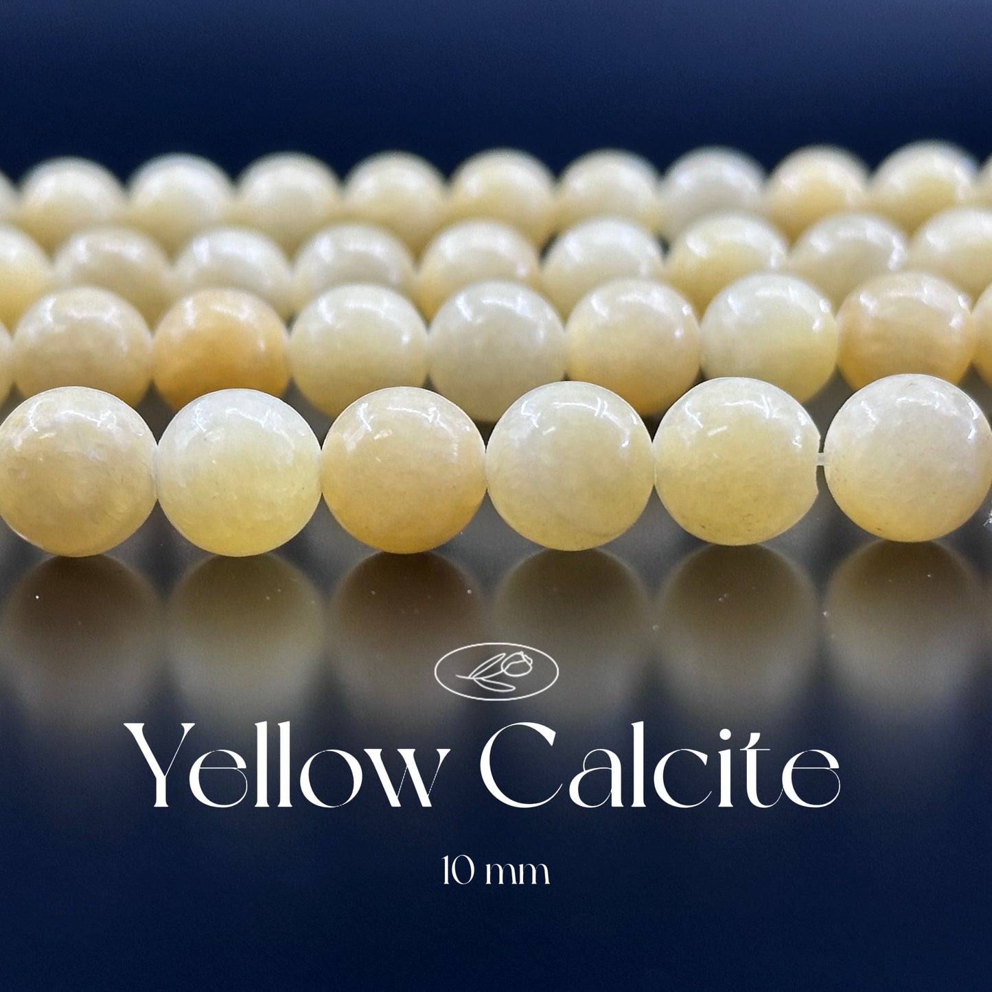 KEVI-DIY-【10 MM】Natural Crystal Beads (1 Strand about 36-40PCS)Semi-finished Crystal Beads