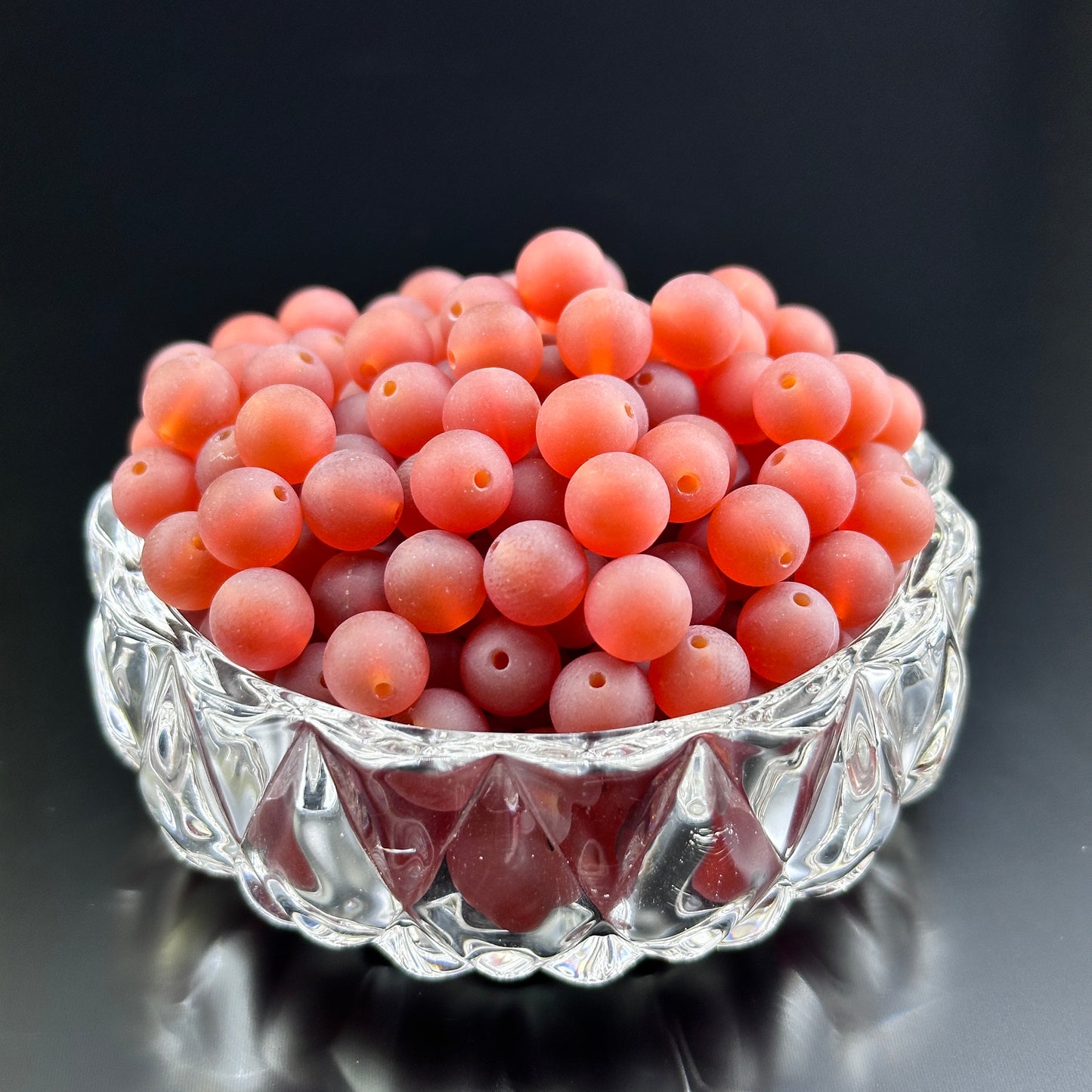 KEVI-DIY 8mm(±0.5mm) Natural Crystal Bead Set | 180 Beads + Free Elastic Strings & Charming Spacers | Make 8 Bracelets