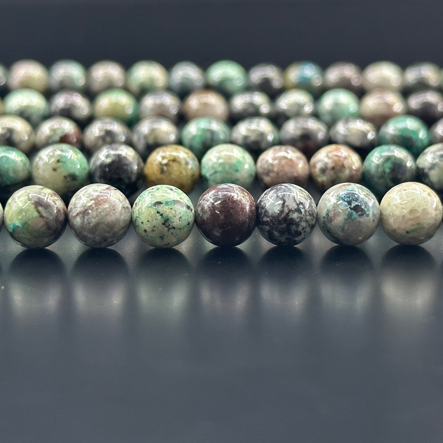 KEVI-DIY-【10 MM】Natural Crystal Beads (1 Strand about 36-40PCS)Semi-finished Crystal Beads
