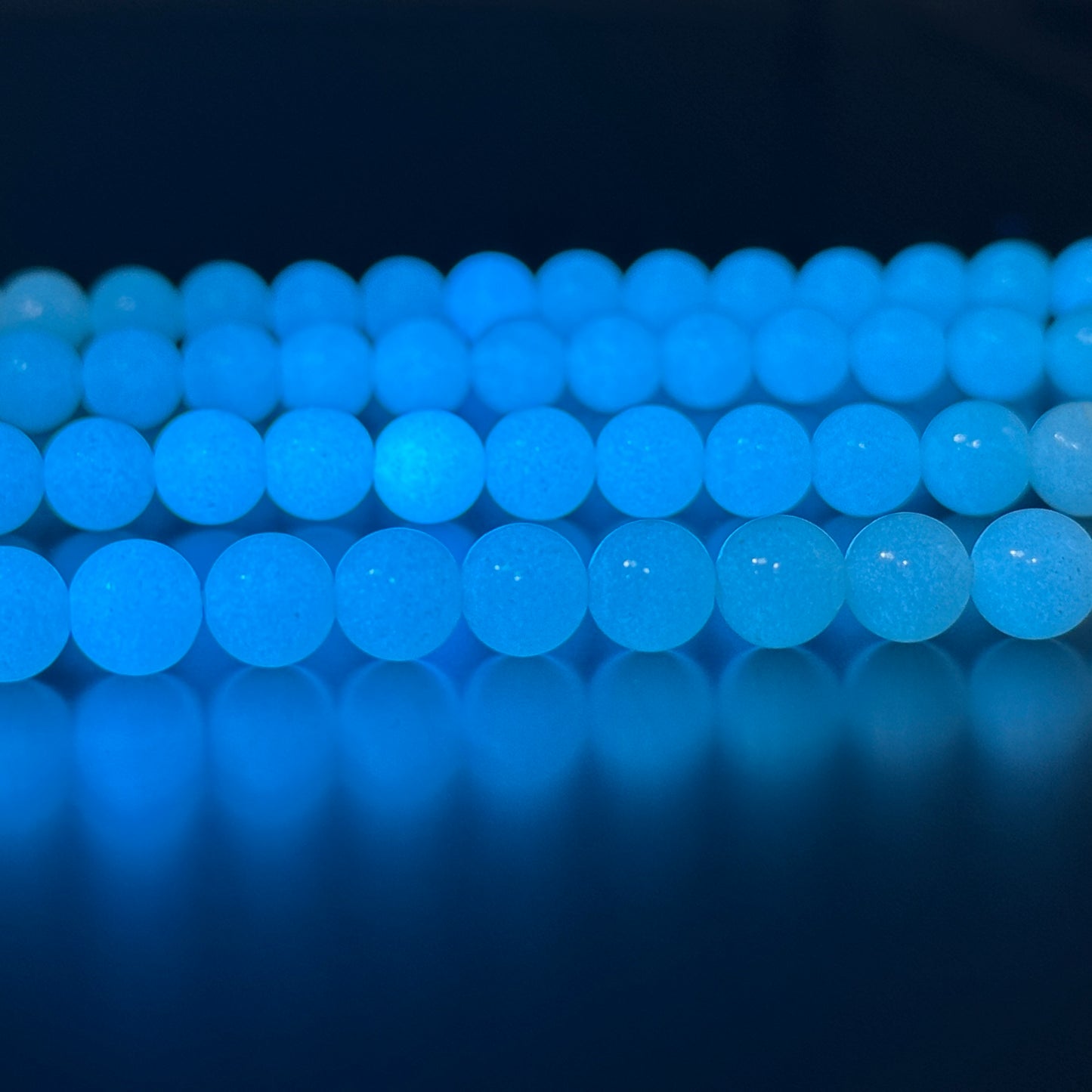 KEVI-DIY-【10 MM】Natural Crystal Beads (1 Strand about 36-40PCS)Semi-finished Crystal Beads