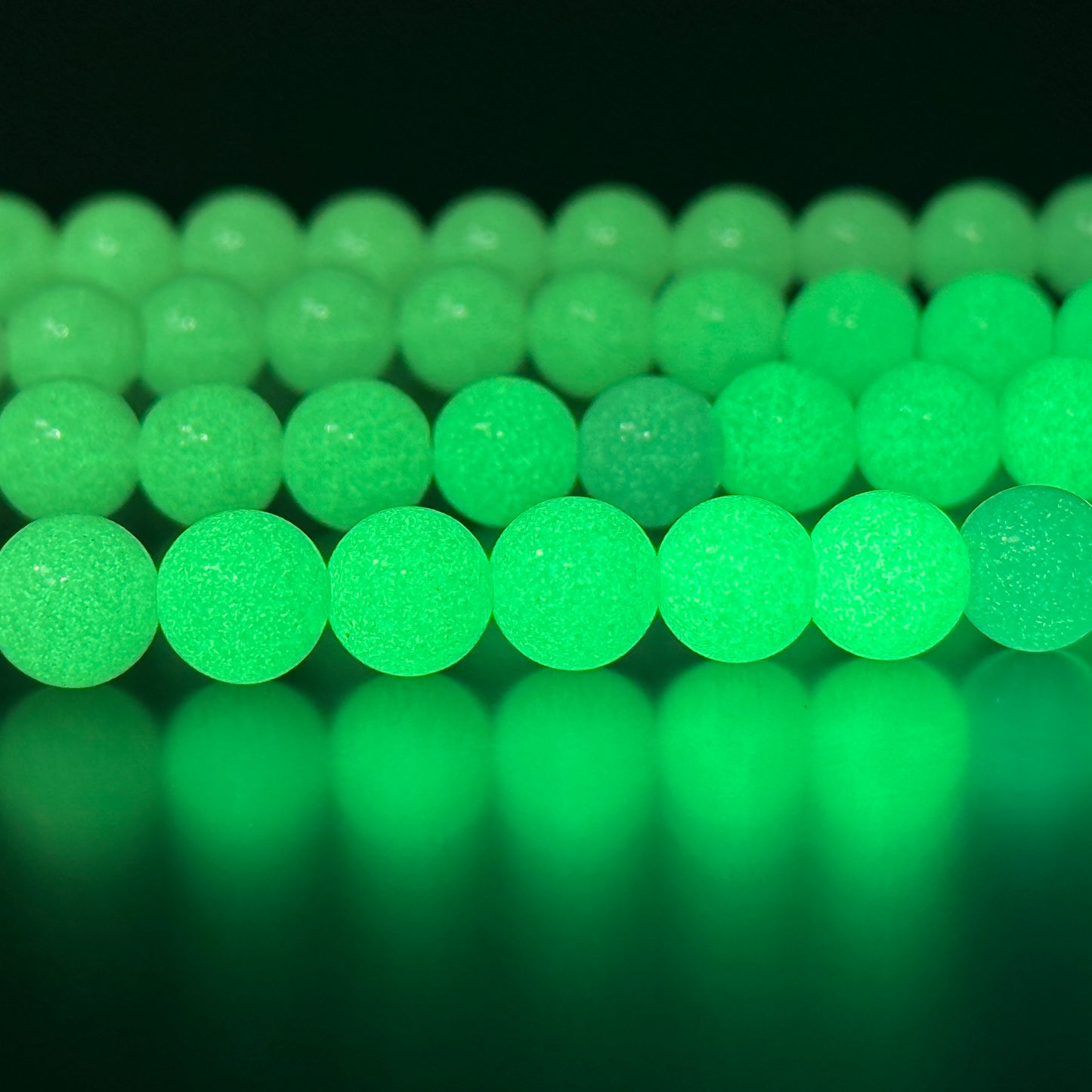KEVI-DIY-【10 MM】Natural Crystal Beads (1 Strand about 36-40PCS)Semi-finished Crystal Beads