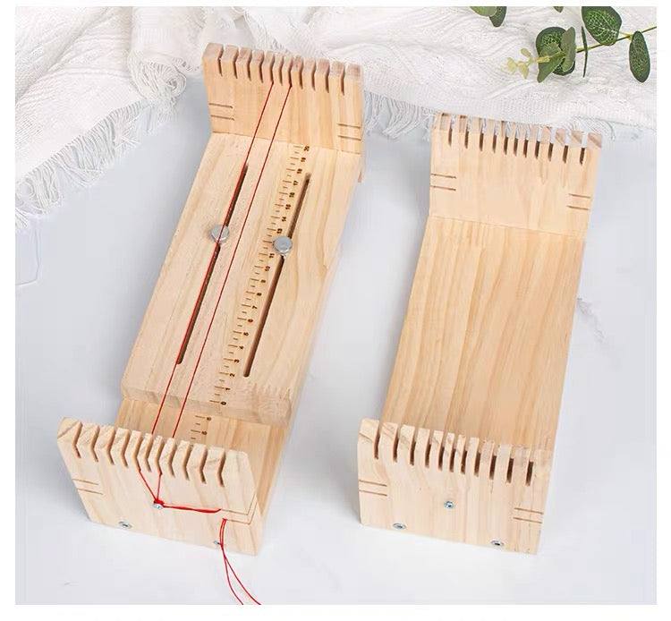 Solid wood handmade braiders rope braider braiding frame bracelet hand rope braiding flat knot diy tools Fixed Frame
