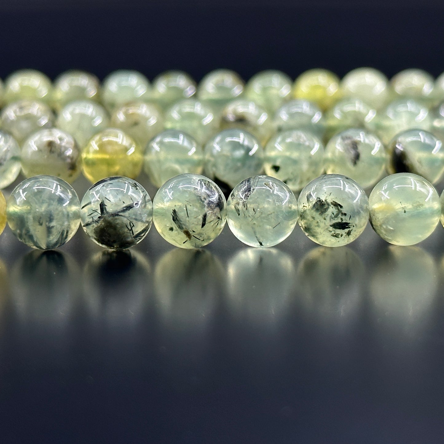 KEVI-DIY-【10 MM】Natural Crystal Beads (1 Strand about 36-40PCS)Semi-finished Crystal Beads