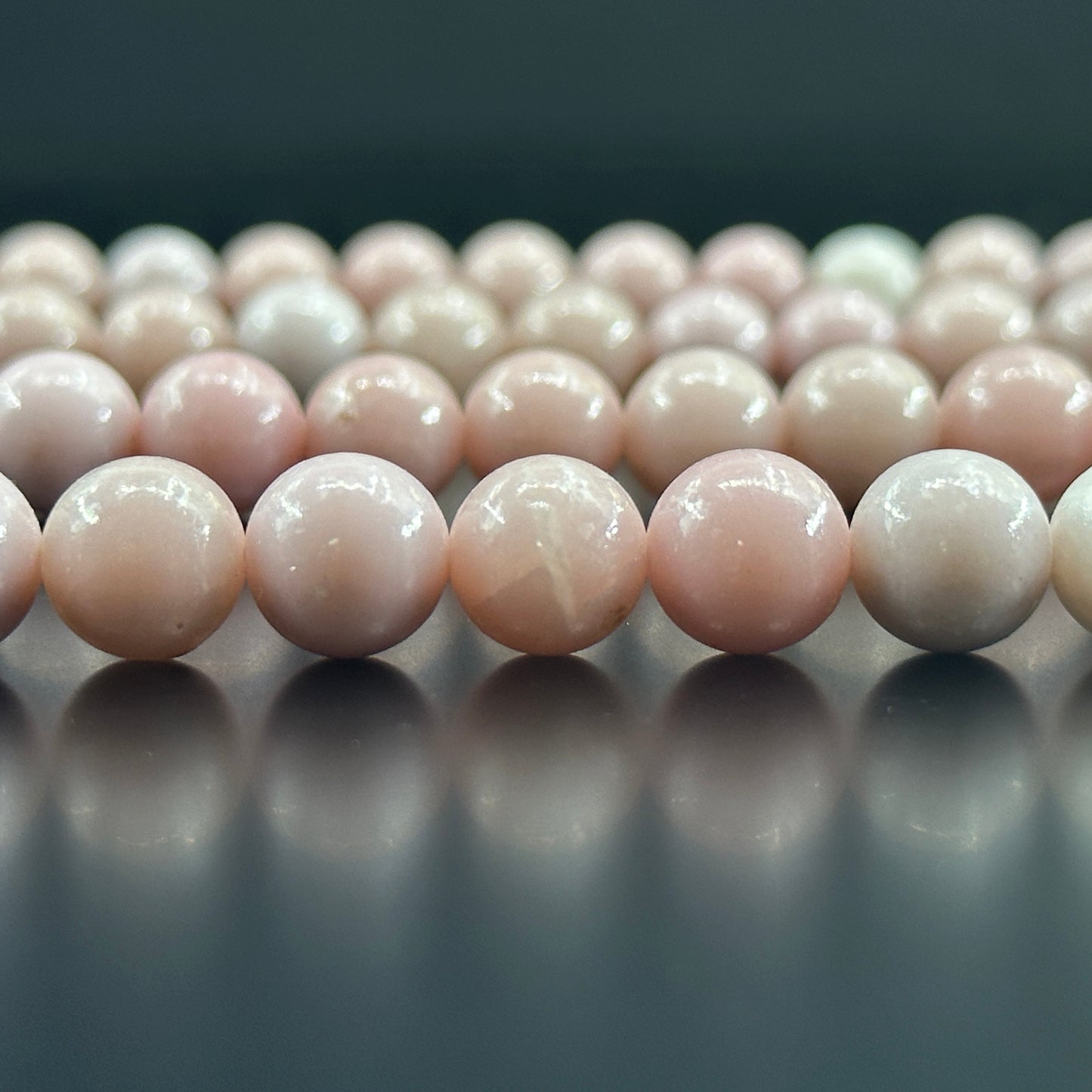 KEVI-DIY-【10 MM】Natural Crystal Beads (1 Strand about 36-40PCS)Semi-finished Crystal Beads