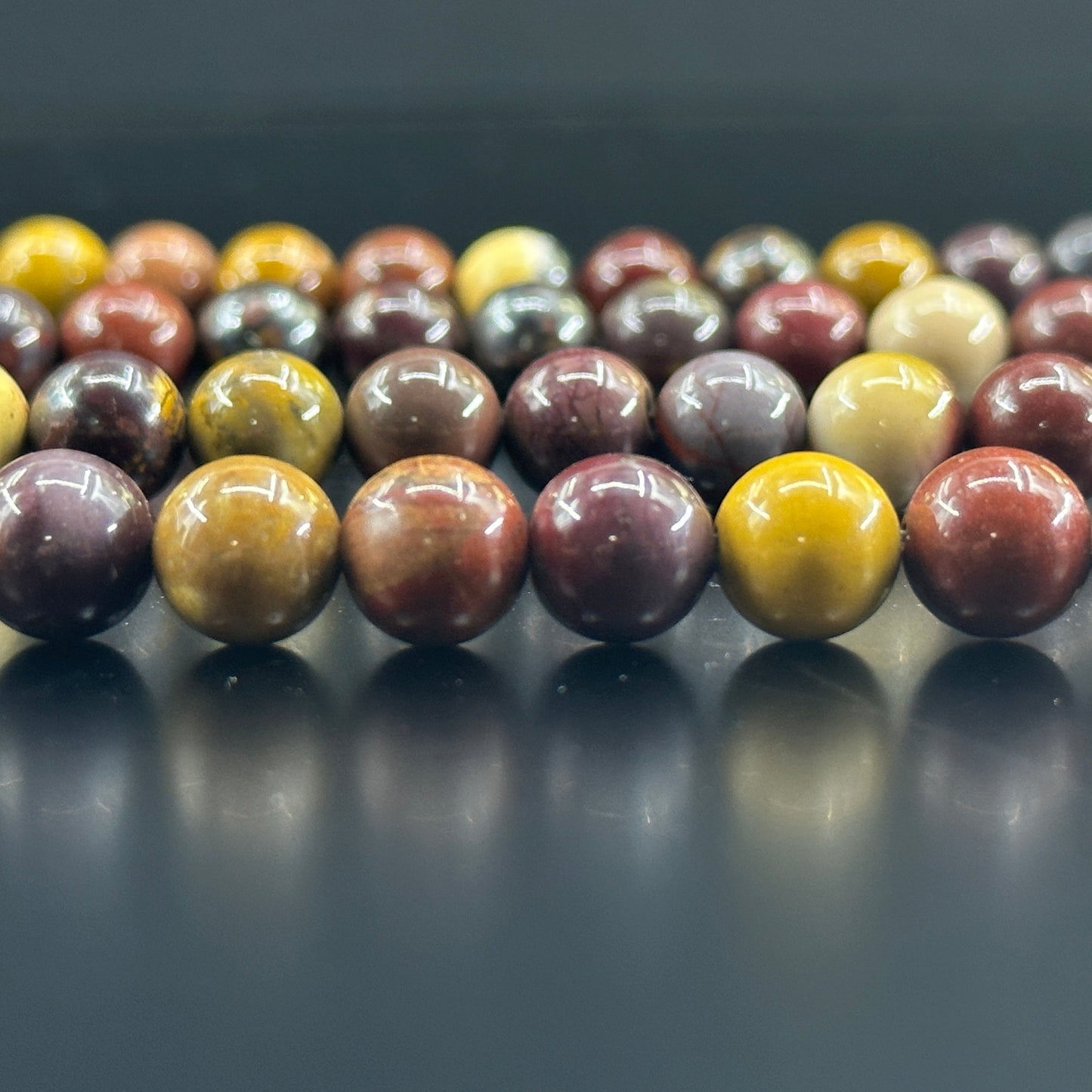 KEVI-DIY-【10 MM】Natural Crystal Beads (1 Strand about 36-40PCS)Semi-finished Crystal Beads