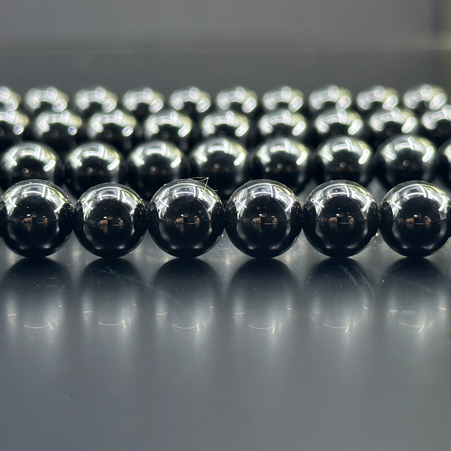 KEVI-DIY-【10 MM】Natural Crystal Beads (1 Strand about 36-40PCS)Semi-finished Crystal Beads