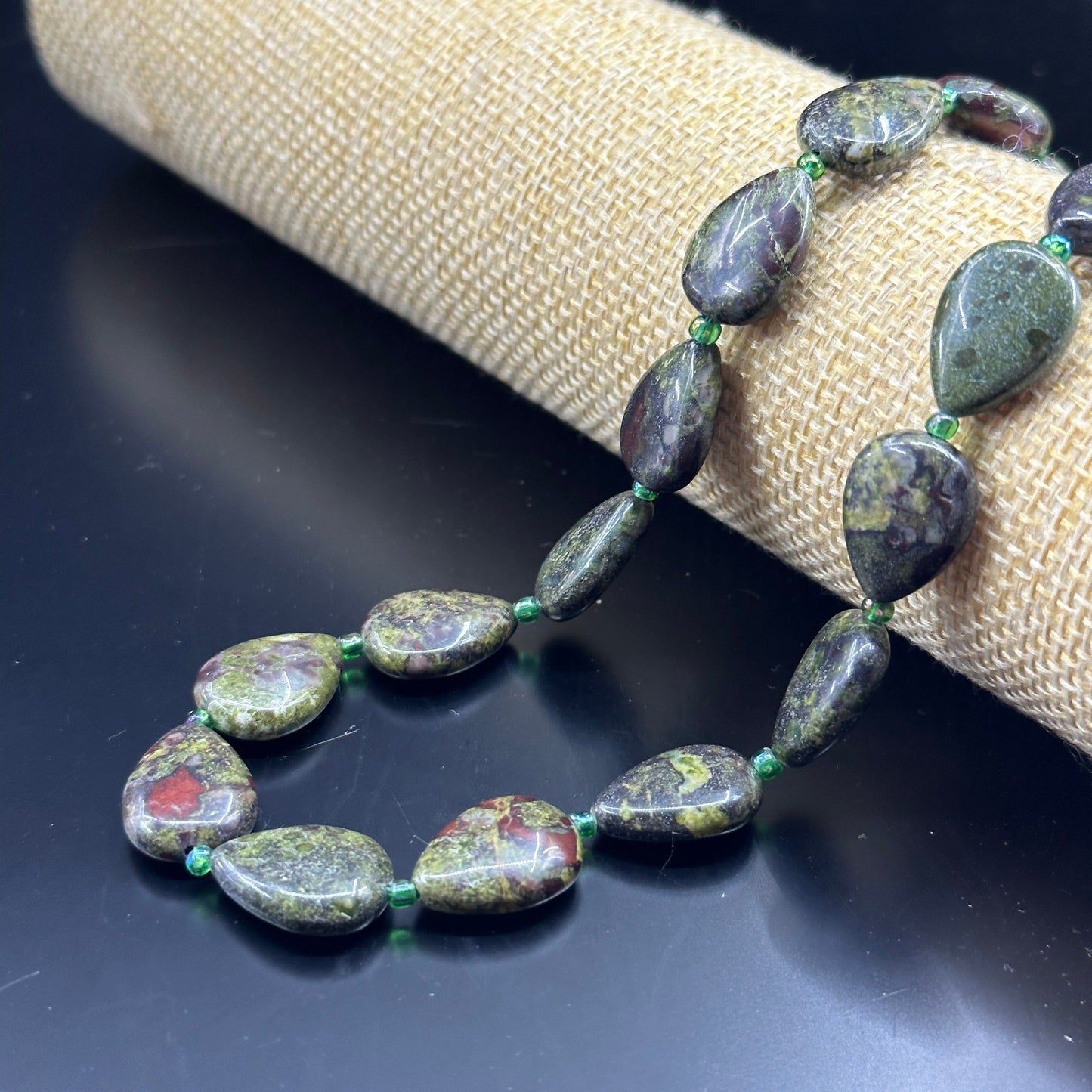 KEVI-DIY 【13*18mm】Natural Crystal Water Drop Shape Beads (20PCS/Strand)DIY Accessories Necklace Bracelet Hair Accessories Materials
