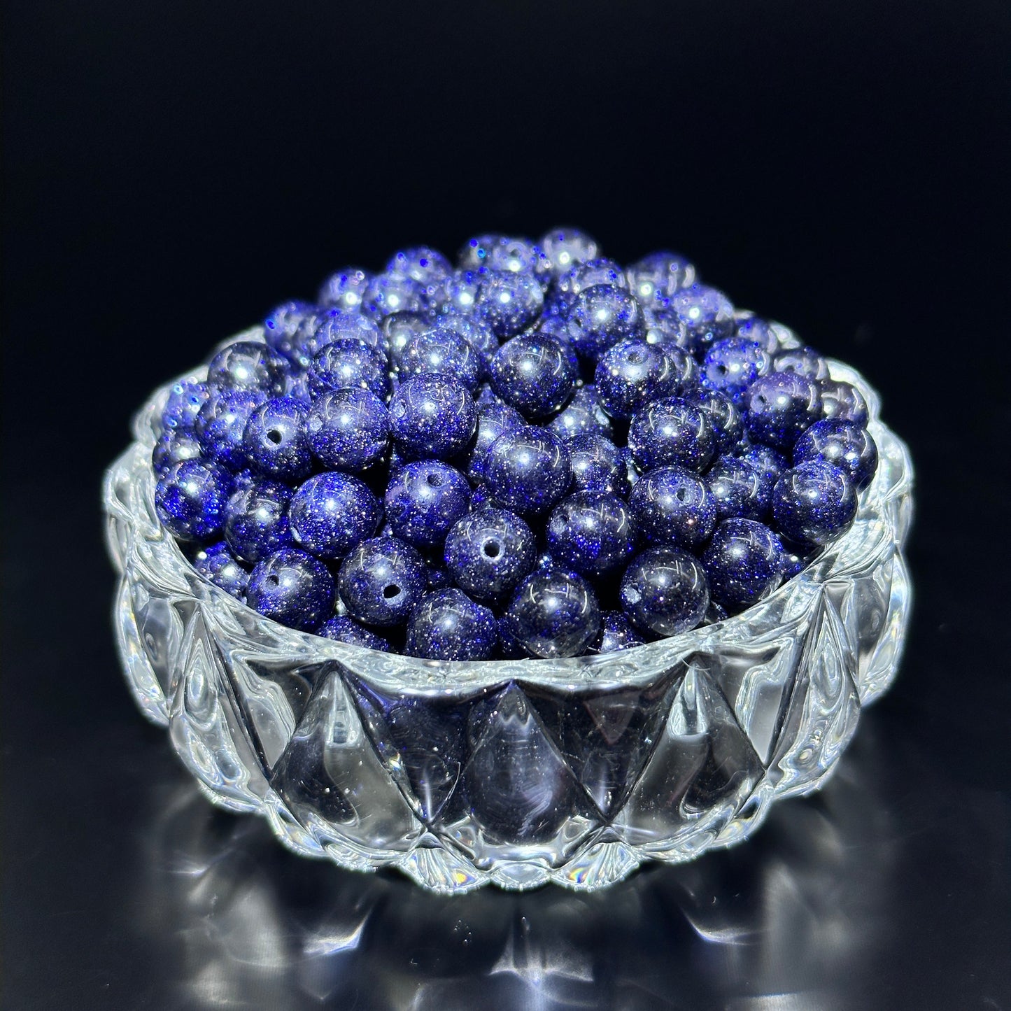 KEVI-DIY 8mm(±0.5mm) Natural Crystal Bead Set | 180 Beads + Free Elastic Strings & Charming Spacers | Make 8 Bracelets