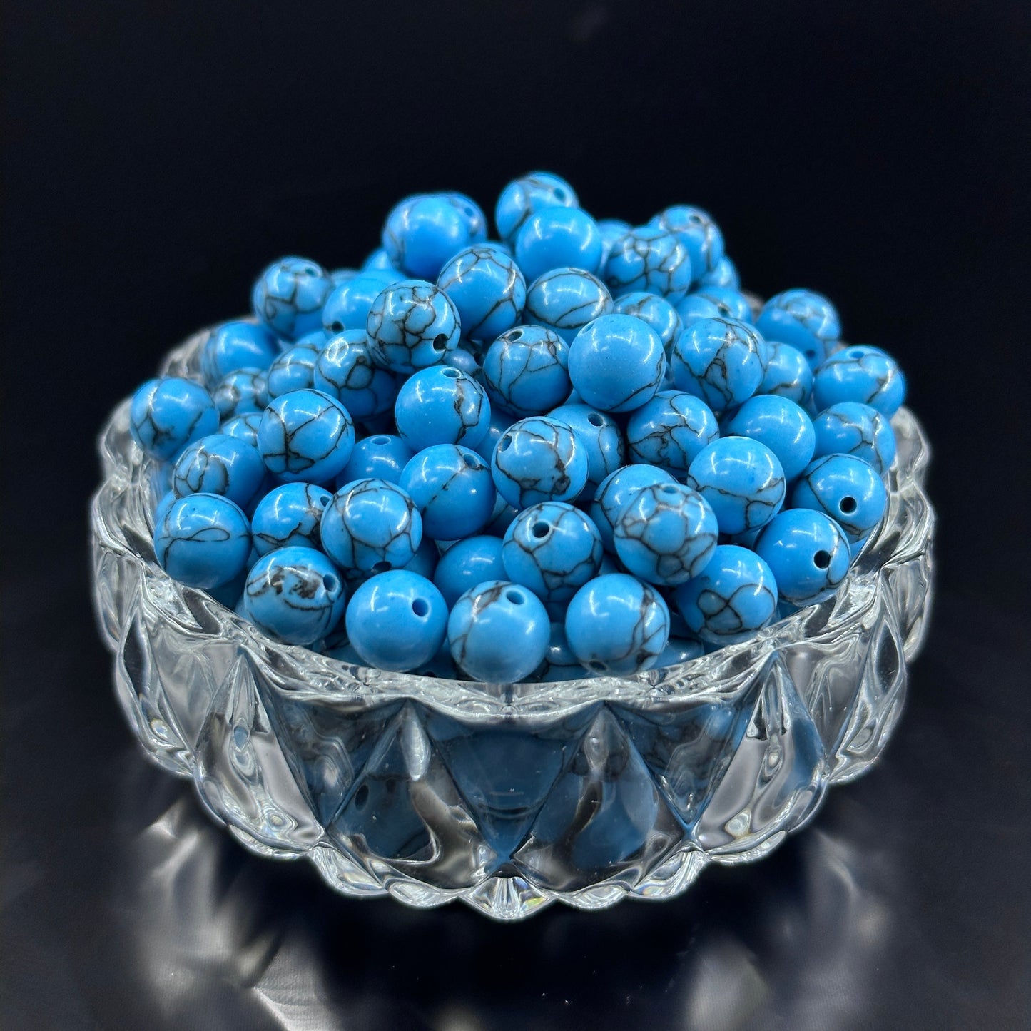 KEVI-DIY 8mm(±0.5mm) Natural Crystal Bead Set | 180 Beads + Free Elastic Strings & Charming Spacers | Make 8 Bracelets