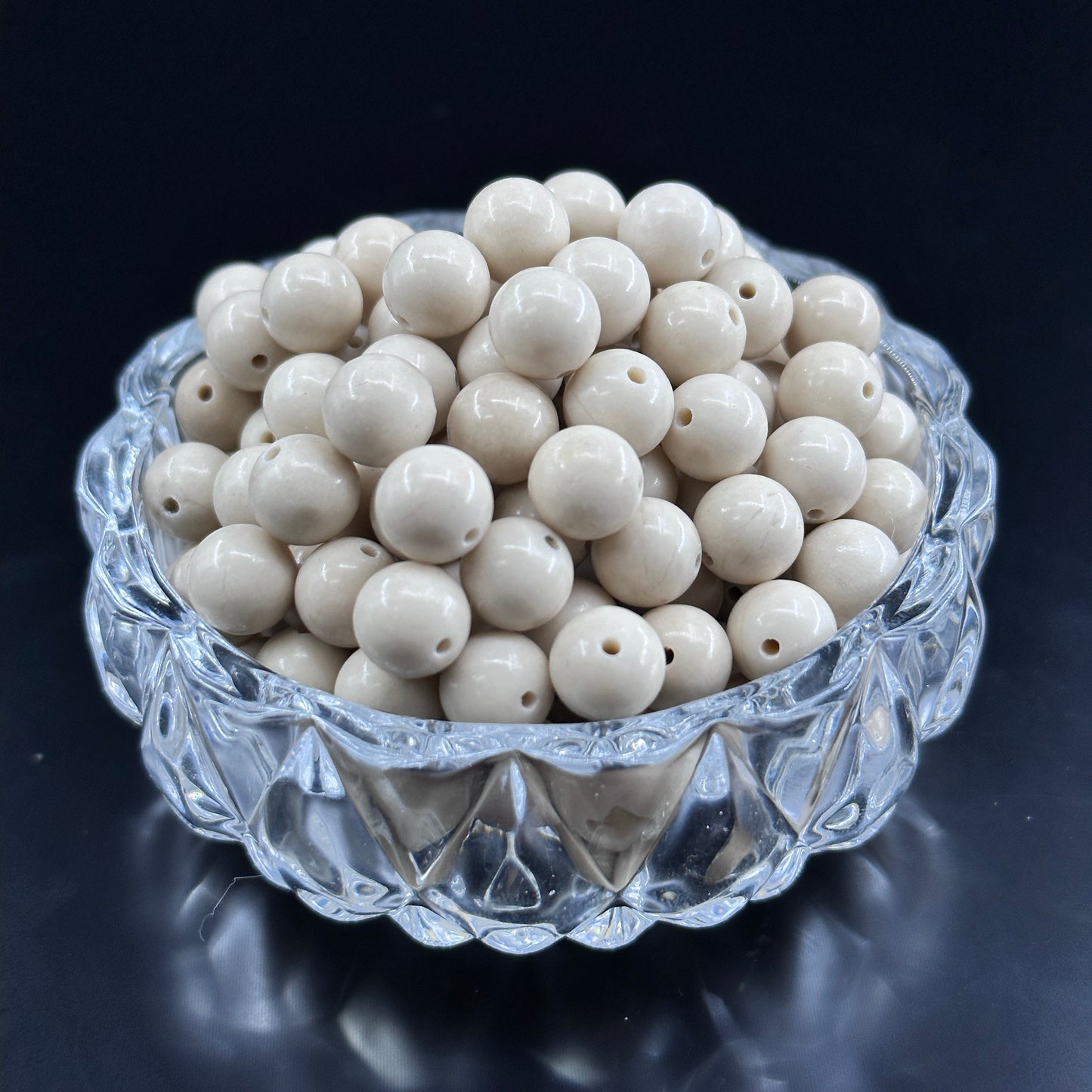 KEVI-DIY 8mm(±0.5mm) Natural Crystal Bead Set | 180 Beads + Free Elastic Strings & Charming Spacers | Make 8 Bracelets