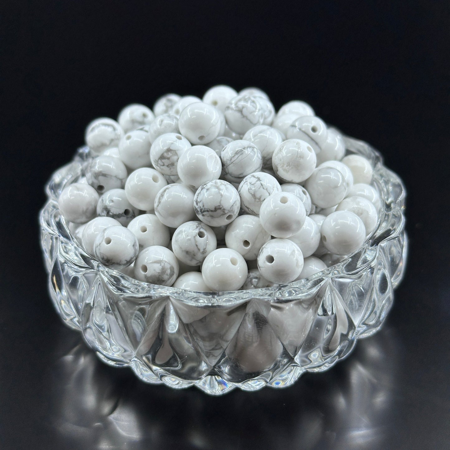 KEVI-DIY 8mm(±0.5mm) Natural Crystal Bead Set | 180 Beads + Free Elastic Strings & Charming Spacers | Make 8 Bracelets