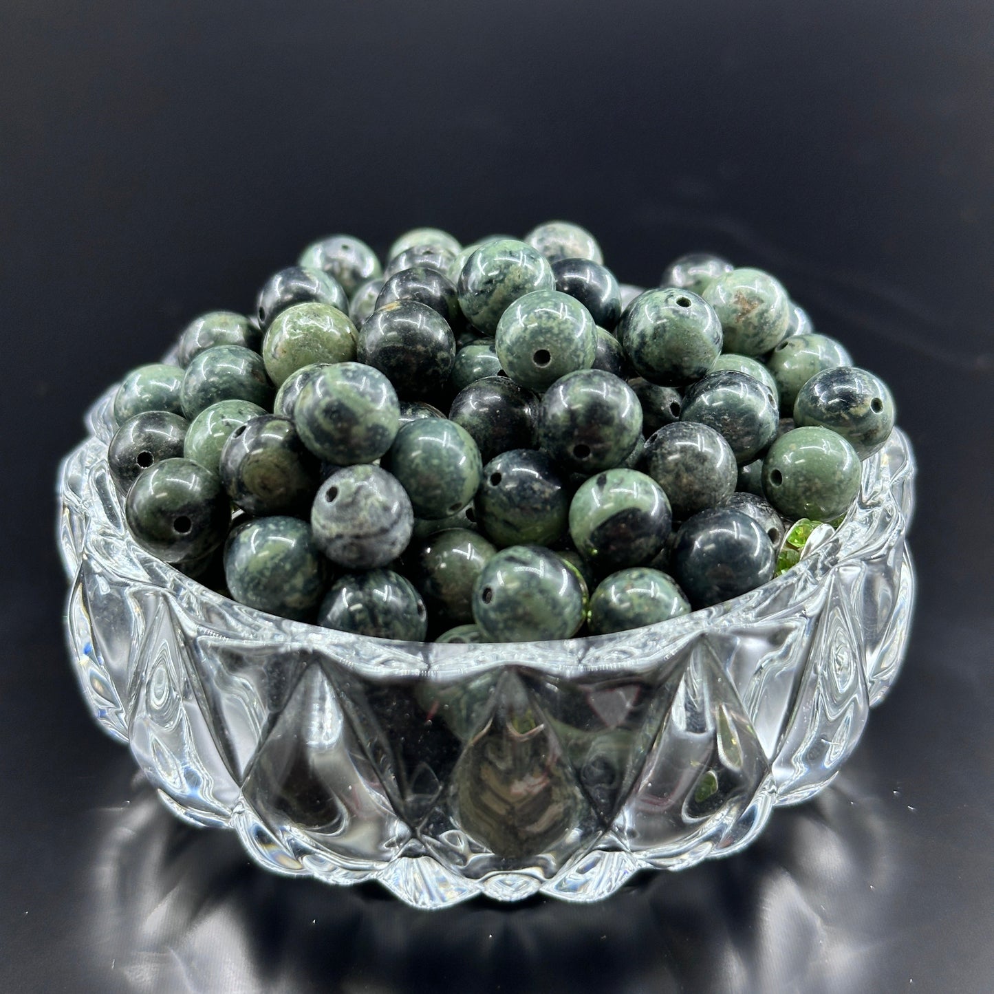 KEVI-DIY 8mm(±0.5mm) Natural Crystal Bead Set | 180 Beads + Free Elastic Strings & Charming Spacers | Make 8 Bracelets