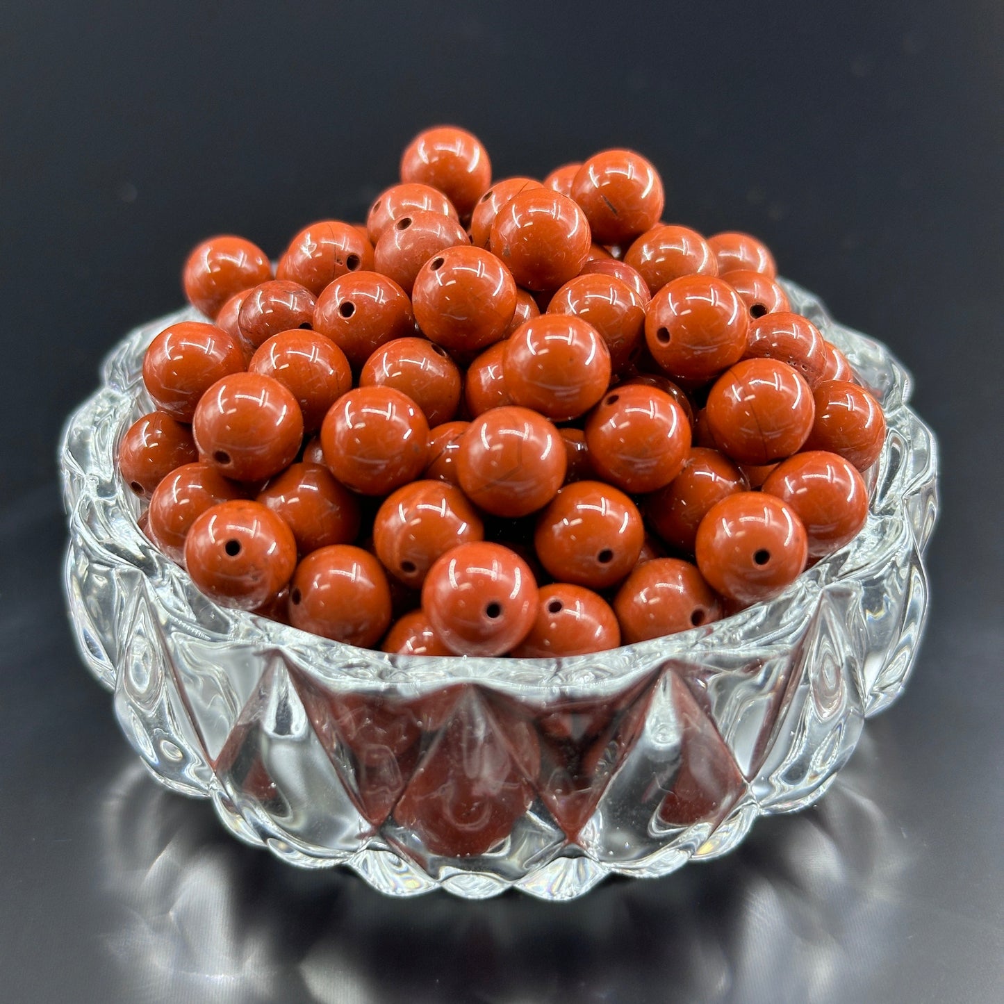 KEVI-DIY 8mm(±0.5mm) Natural Crystal Bead Set | 180 Beads + Free Elastic Strings & Charming Spacers | Make 8 Bracelets