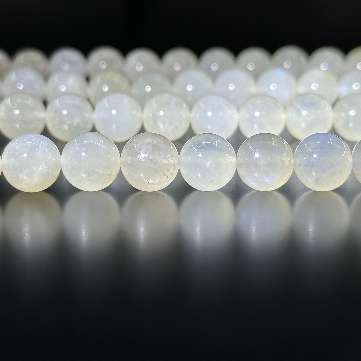 KEVI-DIY-【10 MM】Natural Crystal Beads (1 Strand about 36-40PCS)Semi-finished Crystal Beads