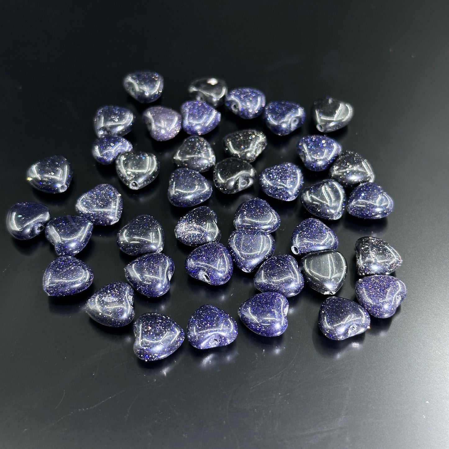 KEVI-DIY-【10 MM】Natural Crystal Beads (1 Strand about 36-40PCS)Semi-finished Crystal Beads