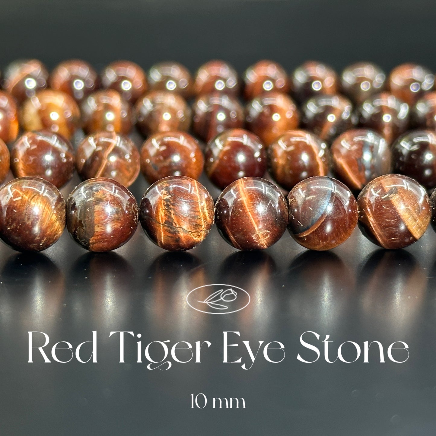 KEVI-DIY-【10 MM】Natural Crystal Beads (1 Strand about 36-40PCS)Semi-finished Crystal Beads