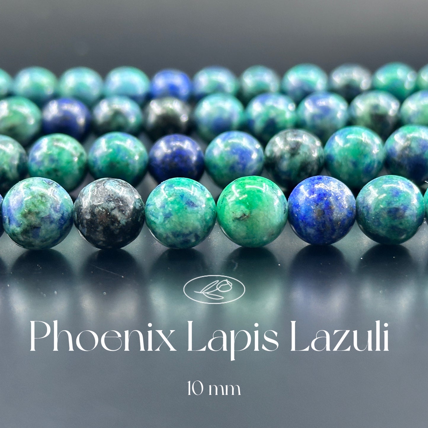 KEVI-DIY-【10 MM】Natural Crystal Beads (1 Strand about 36-40PCS)Semi-finished Crystal Beads