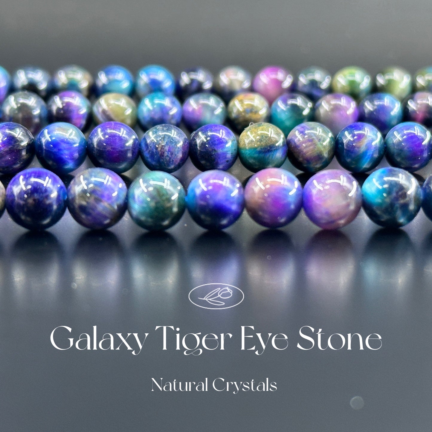 KEVI-DIY SVIP 【8 mm】High Quality Natural Crystal Beads (1 Strand about 47 PCS Enough to make two bracelets)