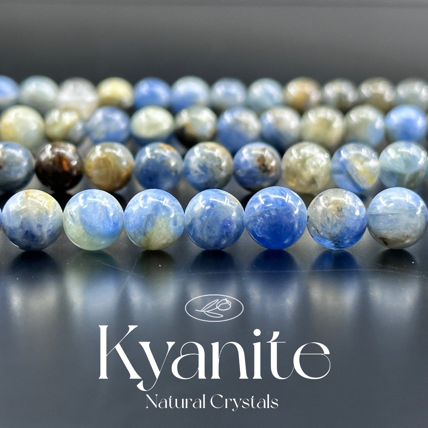 KEVI-DIY SVIP 【8 mm】High Quality Natural Crystal Beads (1 Strand about 47 PCS Enough to make two bracelets)