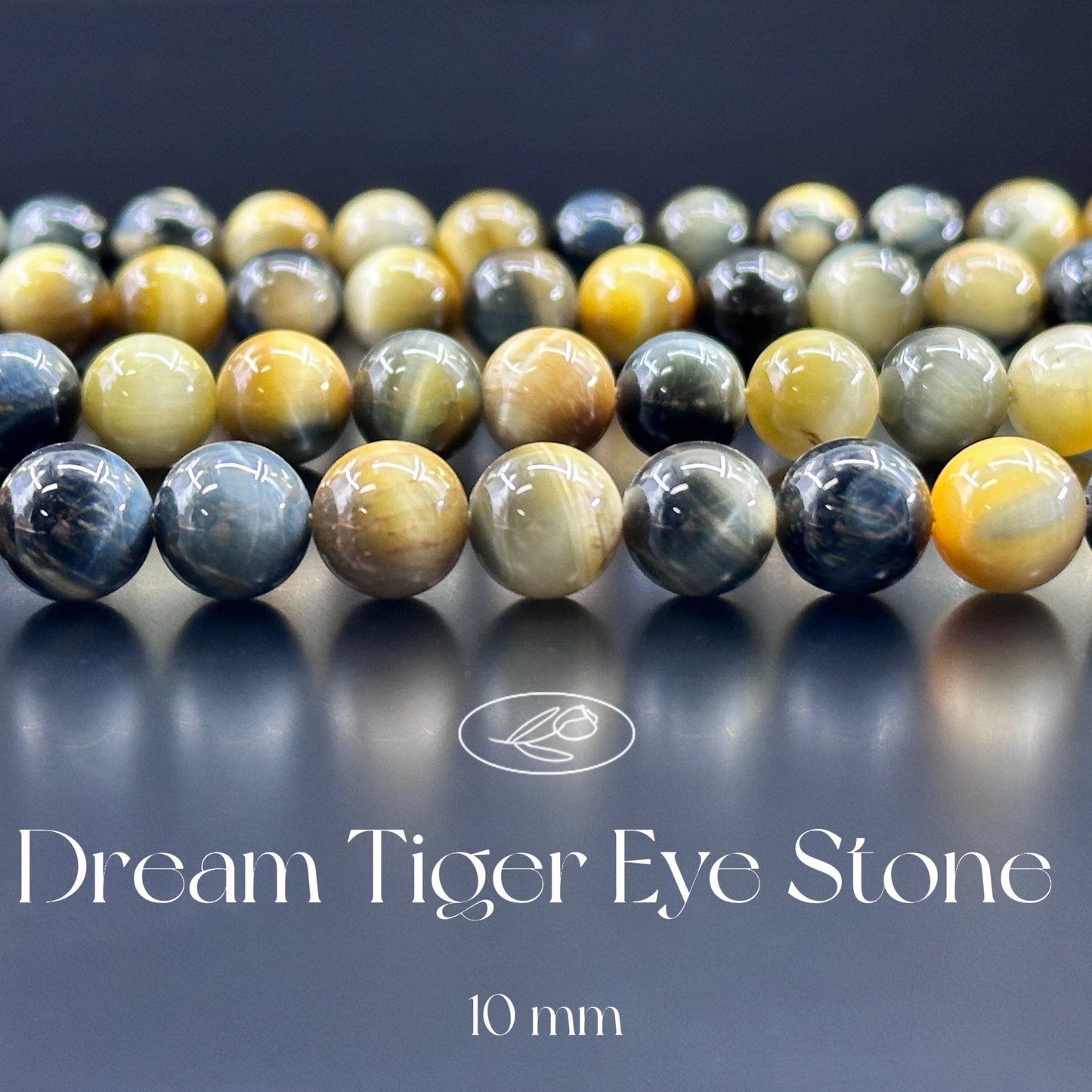 KEVI-DIY-【10 MM】Natural Crystal Beads (1 Strand about 36-40PCS)Semi-finished Crystal Beads