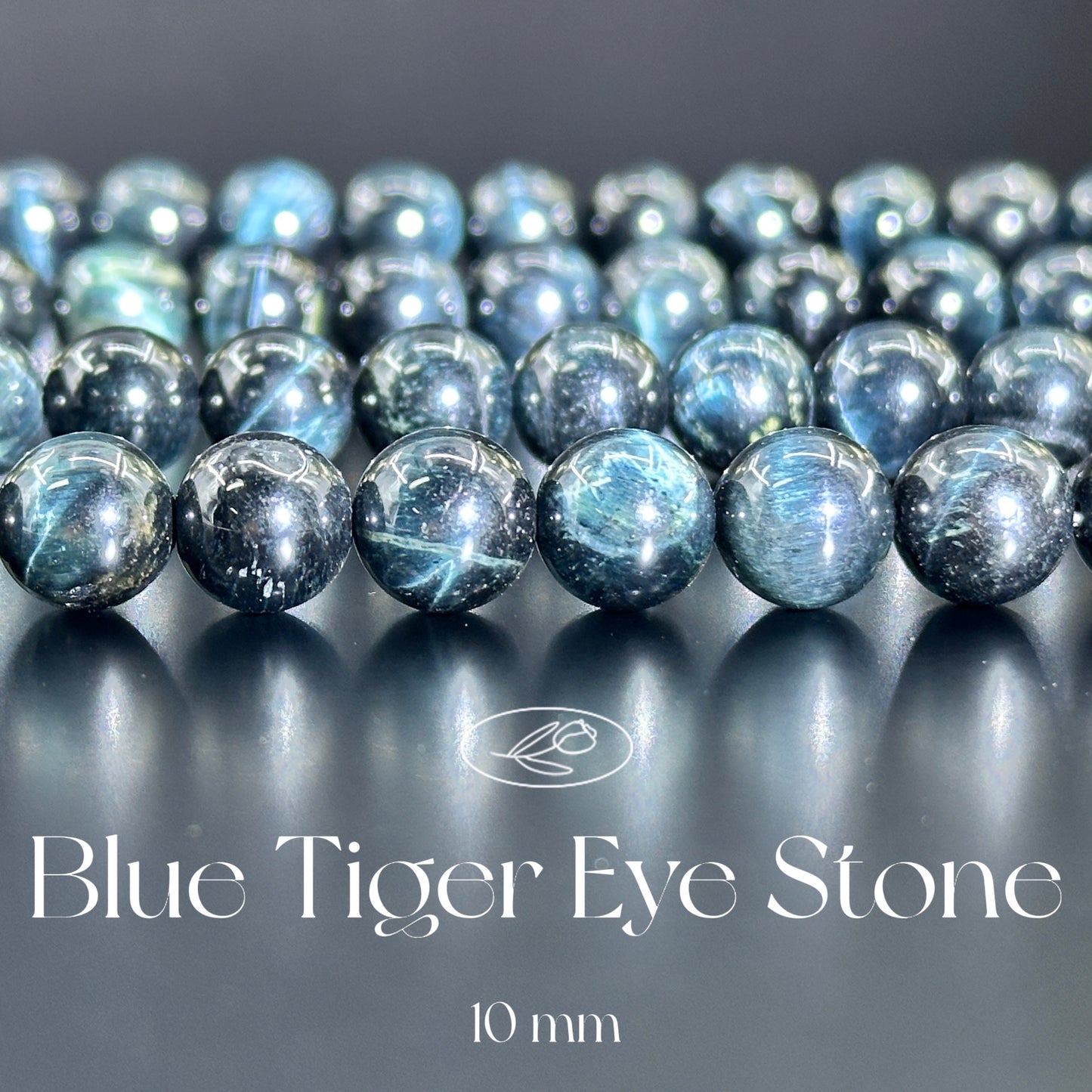 KEVI-DIY-【10 MM】Natural Crystal Beads (1 Strand about 36-40PCS)Semi-finished Crystal Beads