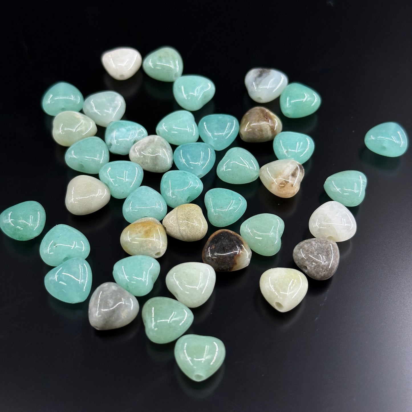 KEVI-DIY-【10 MM】Natural Crystal Beads (1 Strand about 36-40PCS)Semi-finished Crystal Beads