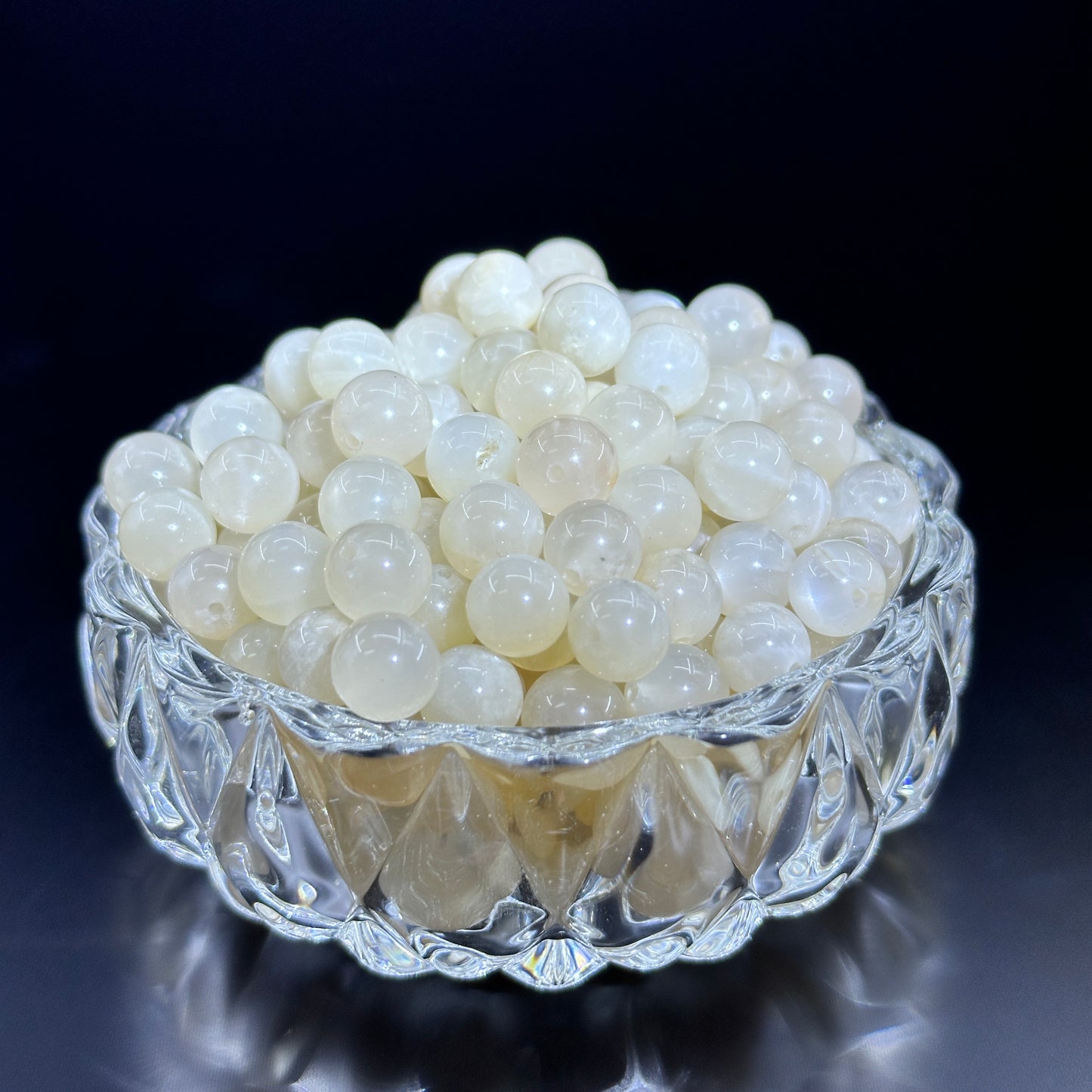 KEVI-DIY 【VIP】8mm Natural Crystal Beads (Over 180 Pcs) With Box Needles Strings Spacers