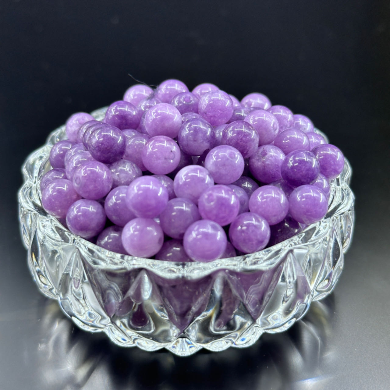 KEVI-DIY 【8mm】New Arrivals Natural Crystal Beads (Over 180 Pcs) with Box Needles Strings Spacers-New products are updated weekly at this link