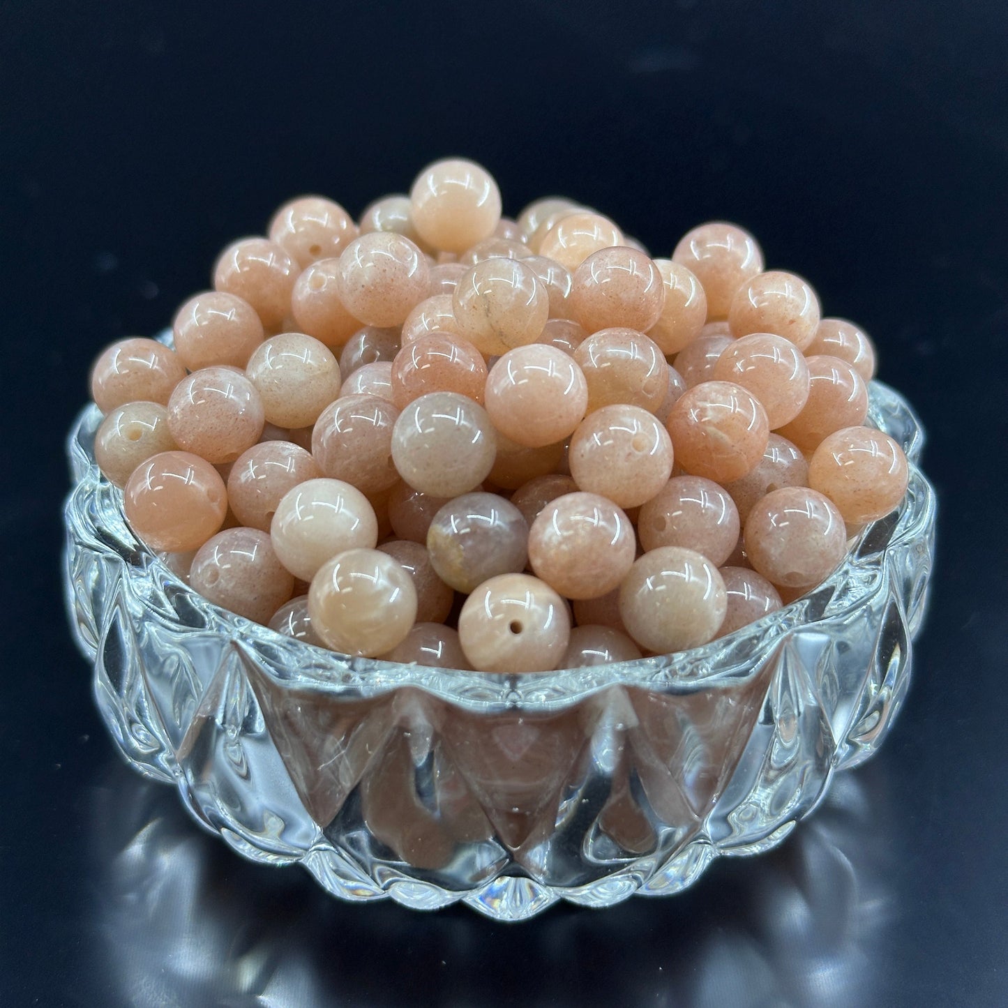 KEVI-DIY 【VIP】8mm Natural Crystal Beads (Over 180 Pcs) With Box Needles Strings Spacers