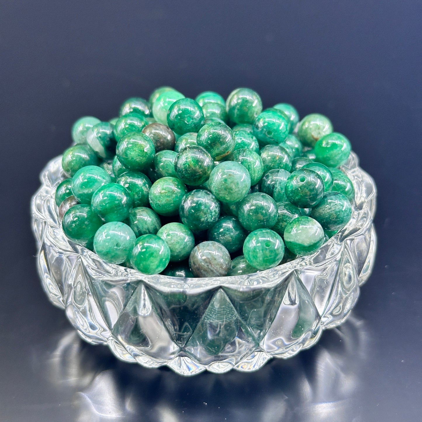 KEVI-DIY 【8mm】New Arrivals Natural Crystal Beads (Over 180 Pcs) with Box Needles Strings Spacers-New products are updated weekly at this link