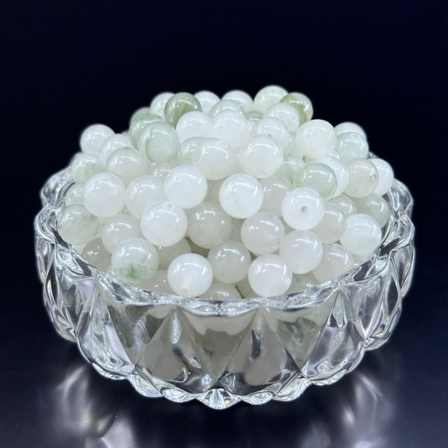 KEVI-DIY 【8mm】New Arrivals Natural Crystal Beads (Over 180 Pcs) with Box Needles Strings Spacers-New products are updated weekly at this link