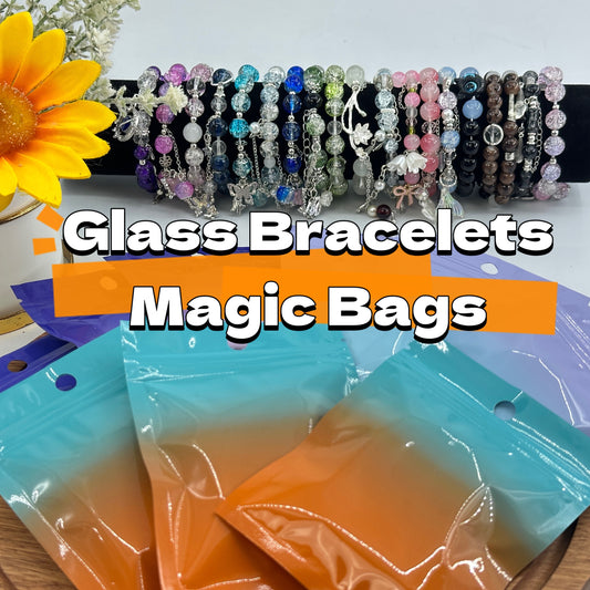 【🎉NEW🎉】DIY Glass Bracelets Bags-Open in Live