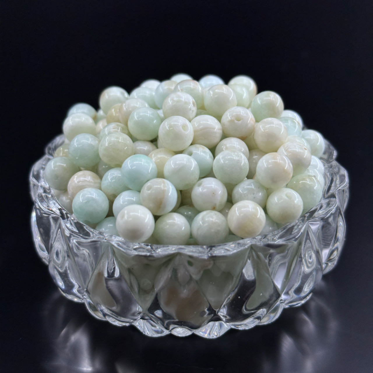 KEVI-DIY 【8mm】New Arrivals Natural Crystal Beads (Over 180 Pcs) with Box Needles Strings Spacers-New products are updated weekly at this link