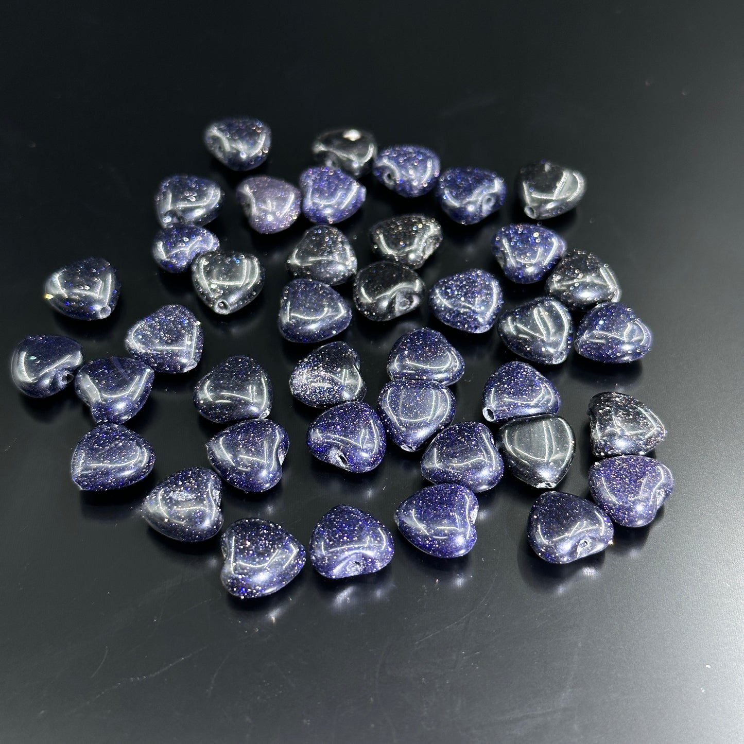 KEVI-DIY-【10 MM】Natural Crystal Beads  (1 Strand about 36-40PCS)Semi-finished Crystal Beads