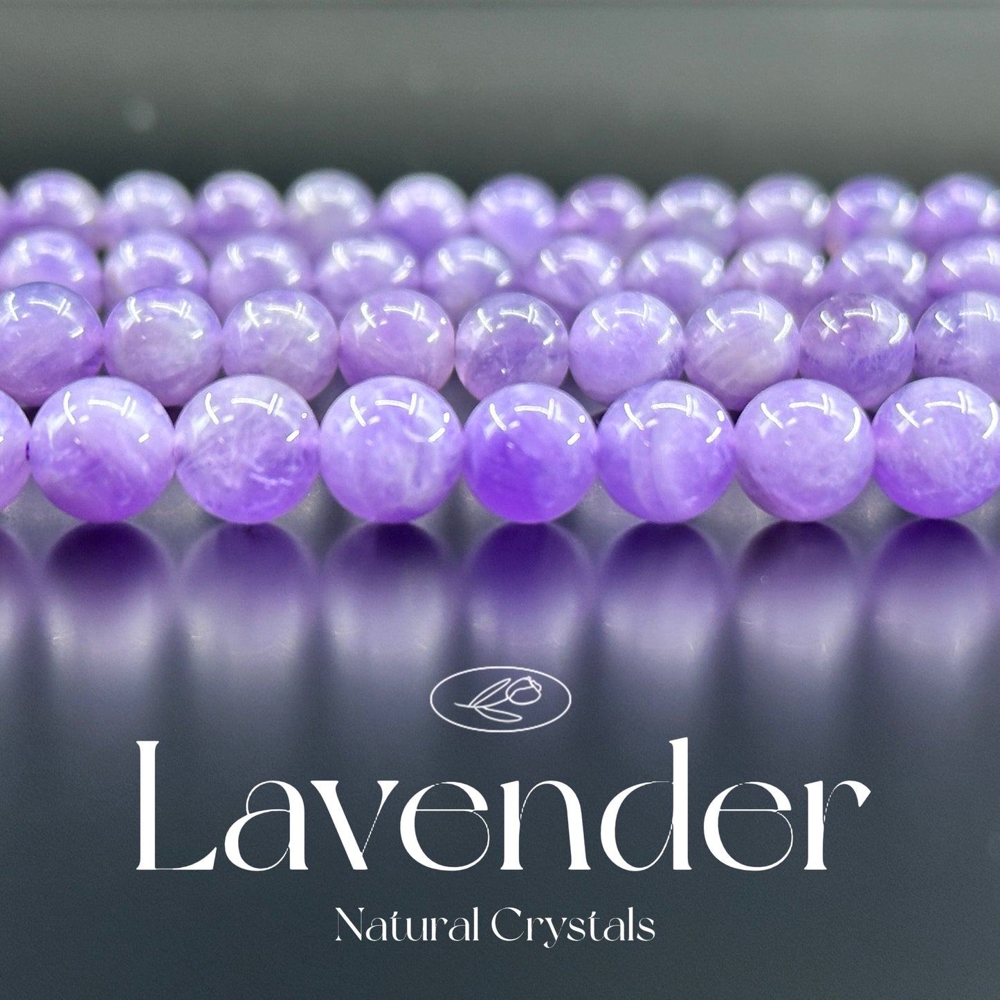 KEVI-DIY 【8mm】New Arrivals Natural Crystal Beads (Over 180 Pcs) with Box Needles Strings Spacers-New products are updated weekly at this link